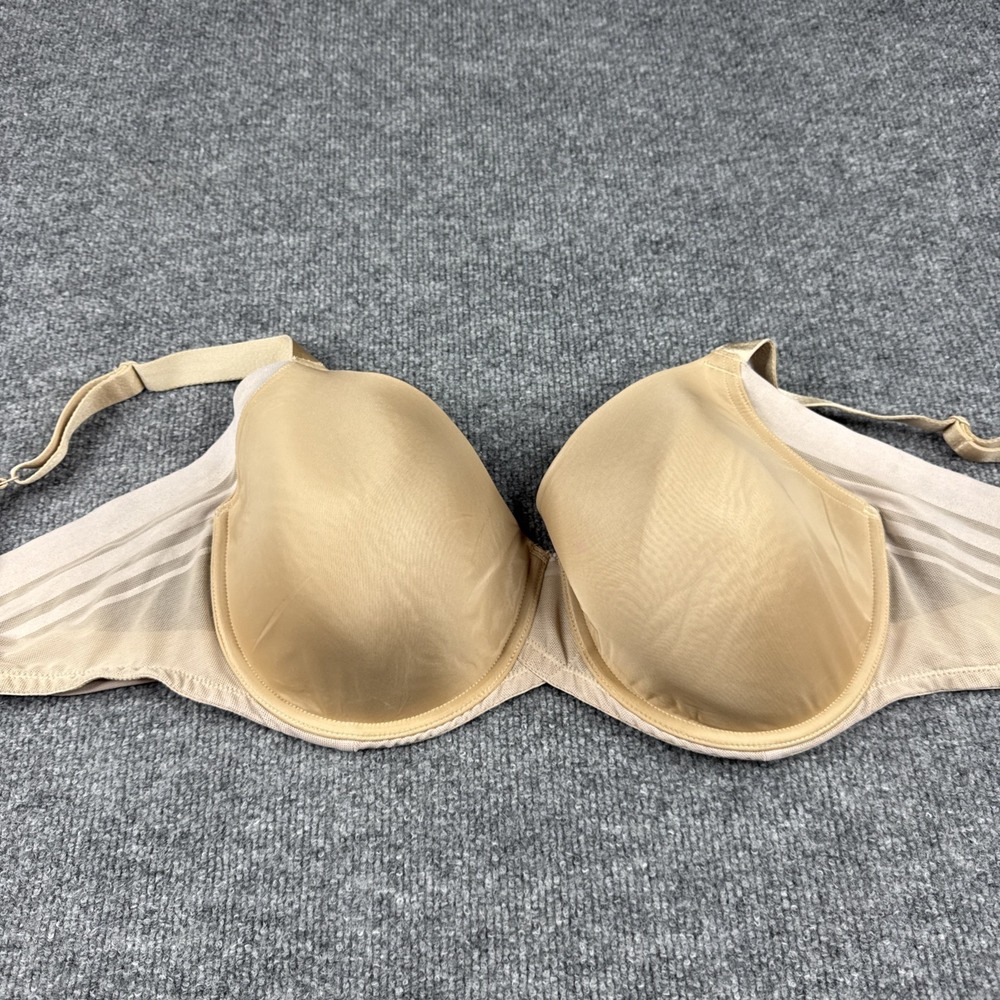 Paramour Women Bra 40DD Beige Nude 245033 T Shirt‎ Underwired Strap